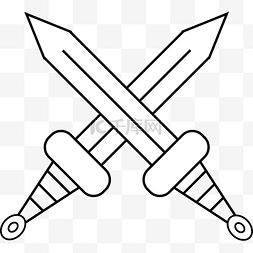 击剑游戏设计图标