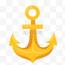 矢量图标下载图片_卡通船锚矢量图下载