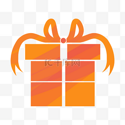 礼物图标图标图片_红色礼物盒
