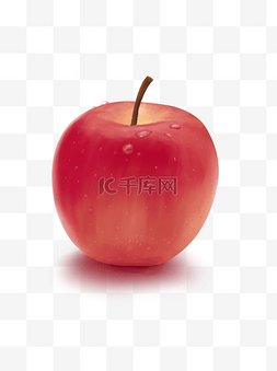 红苹果矢量元素可商用元素