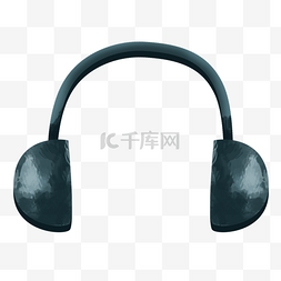 佩戴防噪音耳罩图片_冬季户外运动工具耳罩