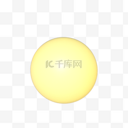 圆球图片_黄色的圆球免抠图