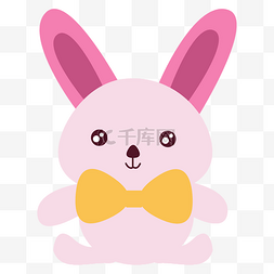 可爱兔子公仔图片_矢量图可爱的兔玩偶