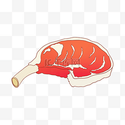 大型食肉动物图片_红色肉类羊肉羊排