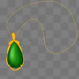 绿色吊坠图片_绿色宝石吊坠