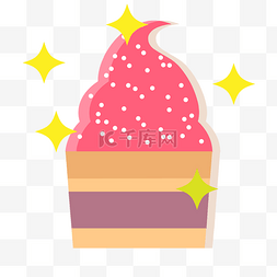 冰淇淋草莓味图片_草莓味冰淇淋 