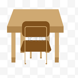 桌子和椅子免抠图