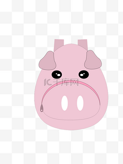 2019年猪年开学季卡通可爱动物元