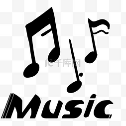 音乐音符logo图片_音符艺术培训标志
