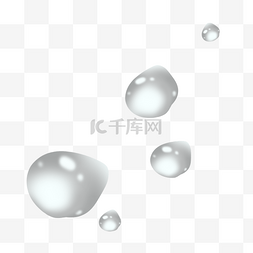 露水透明图片_白色透明雨水露水水滴
