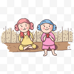 帽粉色图片_美容两女孩一起汗蒸