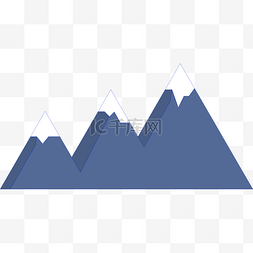 手绘的山图片_黑色的山手绘设计图