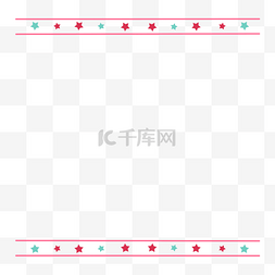 中国风红色花纹图片_页面边框