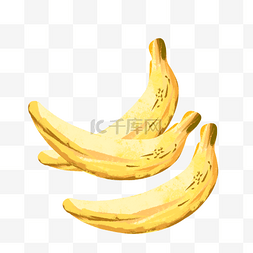 乳白素材图片_黄色水果香蕉