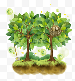世界环保日种植树木