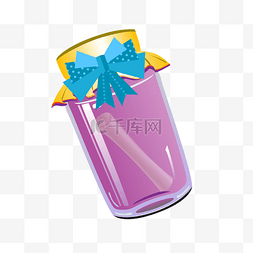 漂流瓶紫色图片_黄色瓶盖的紫色漂流瓶