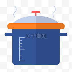 煮饭线框图片_正在煮饭的电饭锅