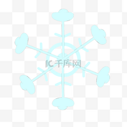 小雪图案图片_雪花装饰图案小雪花