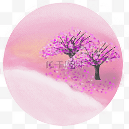 樱花树png素材