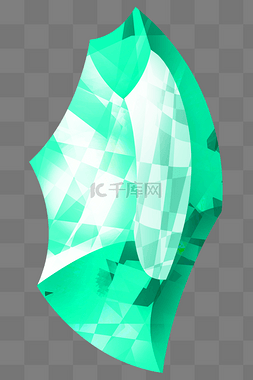 绿色水晶宝石 