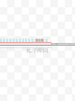 手绘高铁图片图片_手绘高铁路线元素