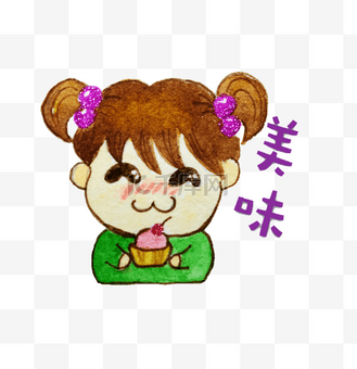 卡通运动形象吃东西表情包个人vip和企业vip免费下载gif动图男孩吃