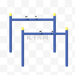 健身器材双杠