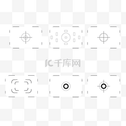 屏幕录像图标图片_相机屏幕取景器