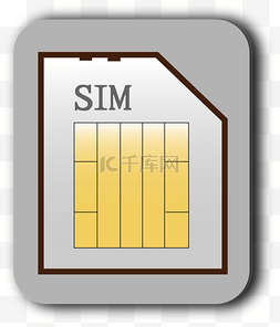 手机sim卡app应用图标
