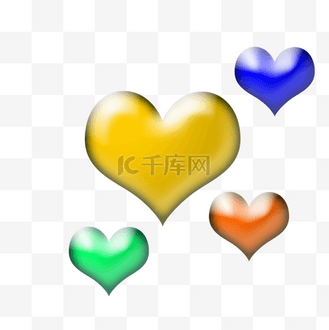爱心装饰图案小心心