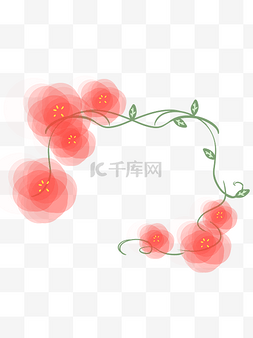 新年春节喜庆底纹图片_红色边框边框