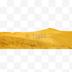 春季沙漠沙丘