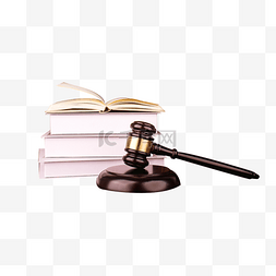 法院图片_复古法律书籍与法槌