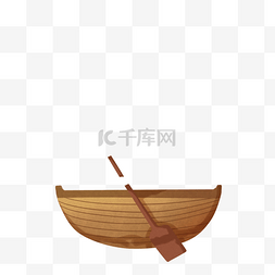 小小的木船免抠图