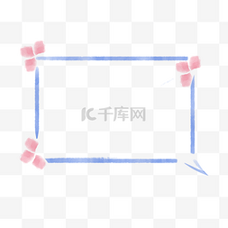 标题栏小清新图片_手绘小清新简约对话框