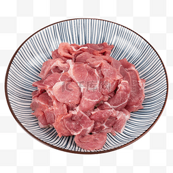 瘦肉食材猪肉片