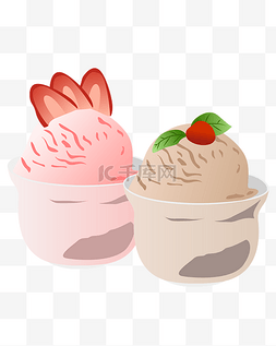 草莓味冰激凌