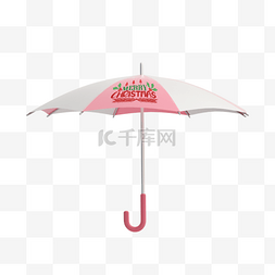 圣诞雨伞可爱卡通风格
