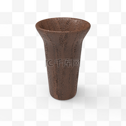 c4d花瓶建模木头