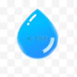 ui水滴图片_蓝色水滴图标下载