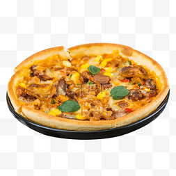 披萨的空白图图片_餐饮美食美味披萨饼