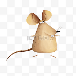 鼠老鼠卡通图片_手绘老鼠