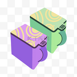 厨房彩色调料盒