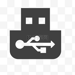 usb双接口图片_USB图标