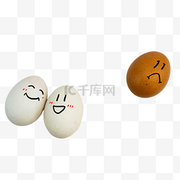 鸡蛋创意图片_被孤立的鸡蛋