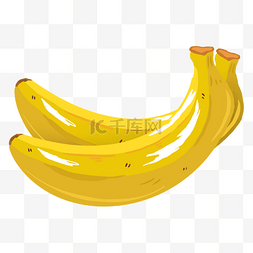 黄色香蕉水果