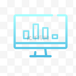 扁平电脑显示器图片_卡通电脑显示器下载