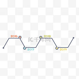 线条时间轴图片_简约商务时间轴
