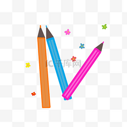 六一儿童节清新图片_儿童彩色铅笔手绘简笔画