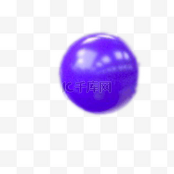 紫色圆球装饰图案